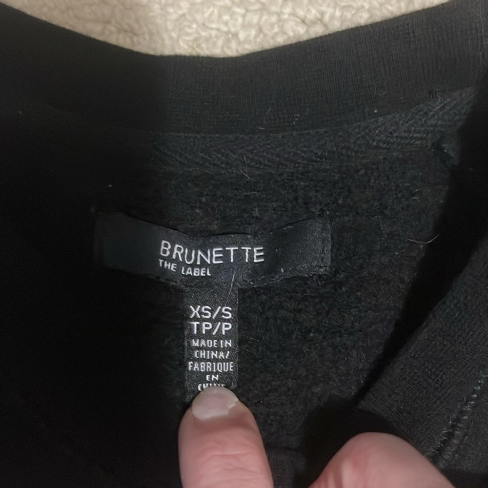 Brunette the Label Classic Sweatshirt in Black Size XS / Small - Picture 6 of 10